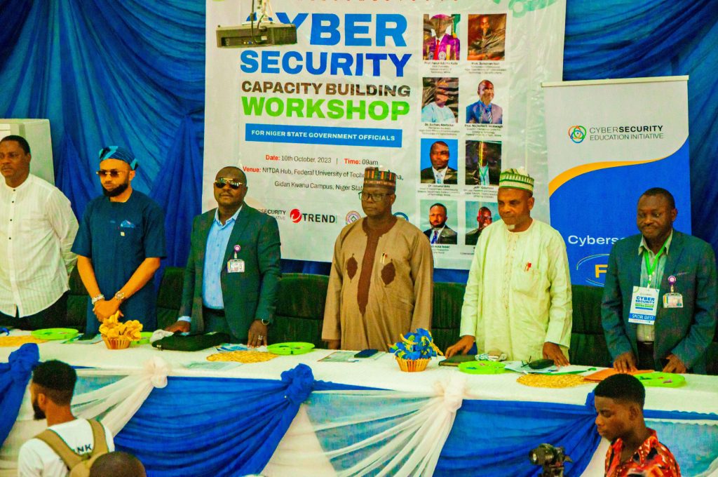 Niger state Government officials cyber security workshop with Cysed