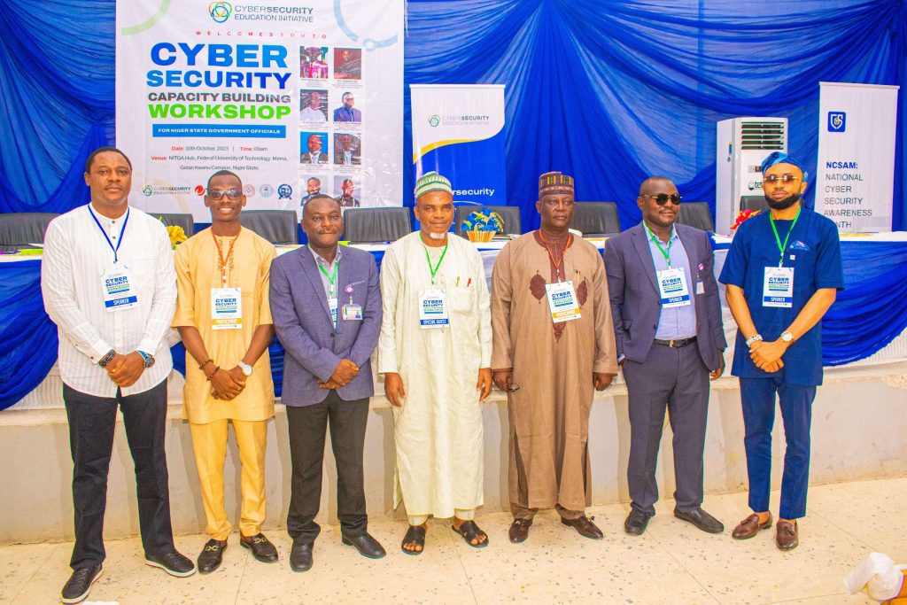 Niger state Government officials cyber security workshop with Cysed at futminna